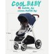 Детская модульная коляска-трансформер COOL BABY 3 в 1 (зима-лето)