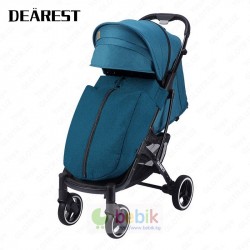 Демисезонная прогулочная коляска Dearest 818 Plus Black