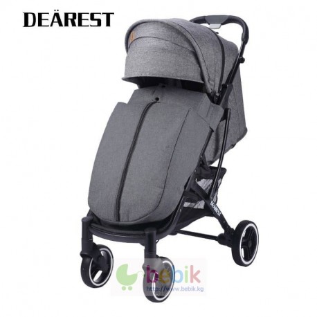 Демисезонная прогулочная коляска Dearest 818 Plus Black