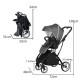 Прогулочная коляска Dearest 1108 с реверсивным блоком
